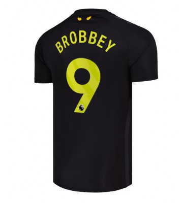 Sunderland Brian Brobbey #9 Segunda Equipación 2025-26 Manga Corta